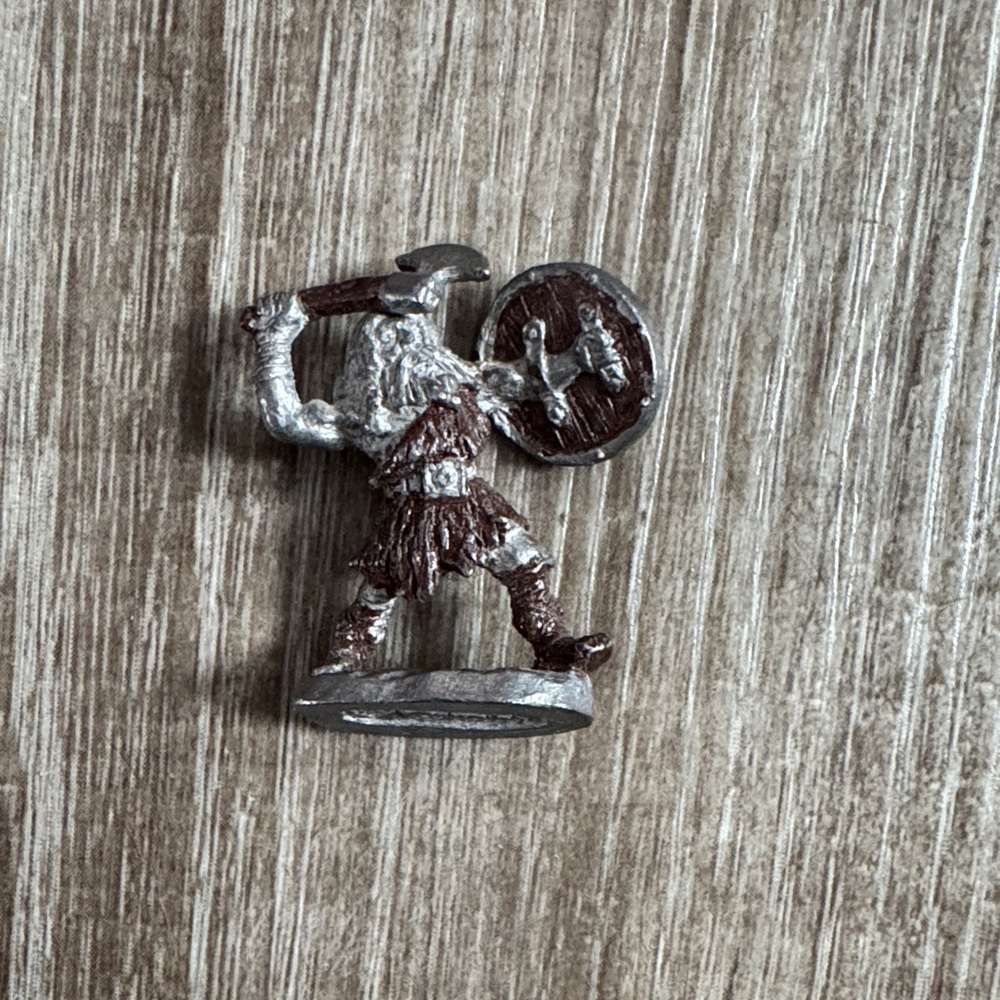 Miniature Viking Warrior Figurine DND - Dungeons & Dragons